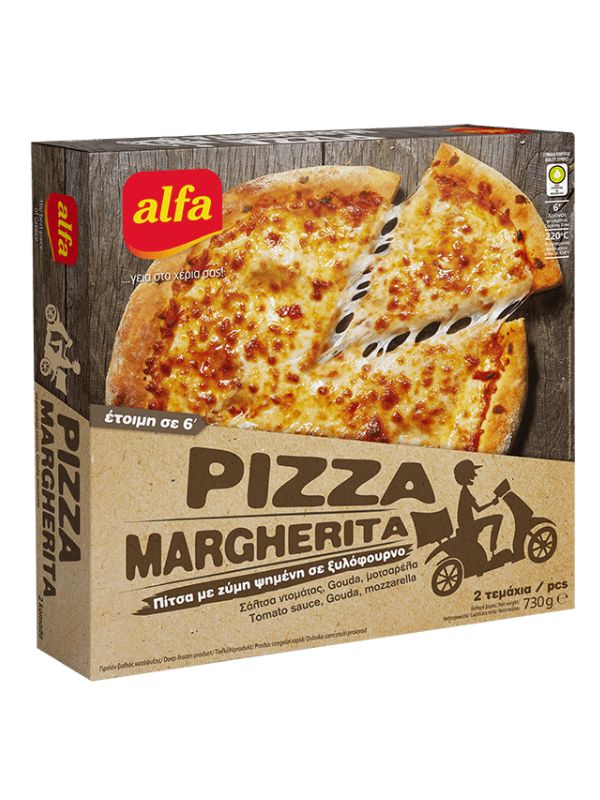 Πίτσα Μαργαρίτα 13X365g ALFA