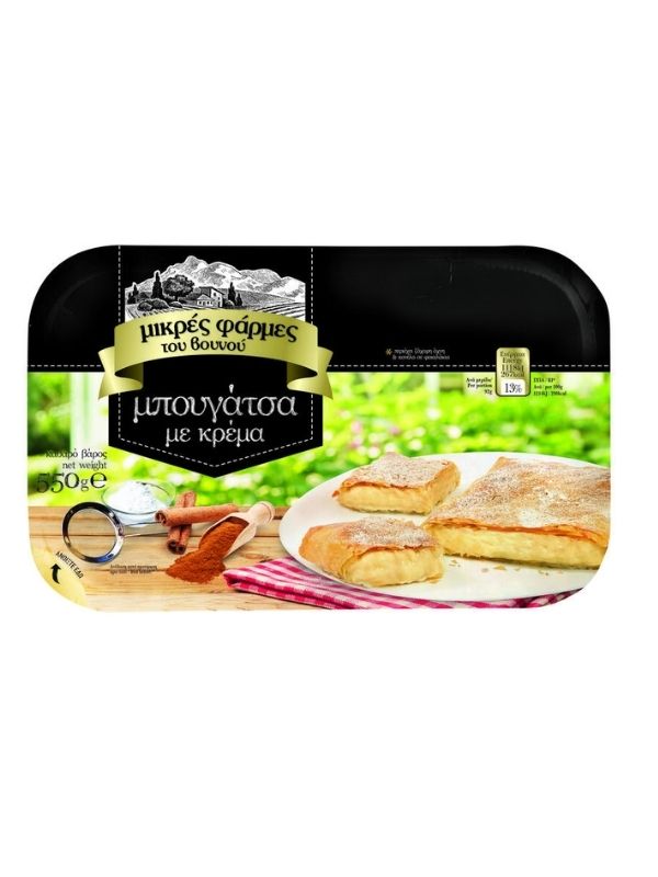 ΜΙΚΡΕΣ ΦΑΡΜΕΣ ΤΟΥ ΒΟΥΝΟΥ ΜΠΟΥΓΑΤΣΑ ΜΕ ΚΡΕΜΑ 8X550gr
