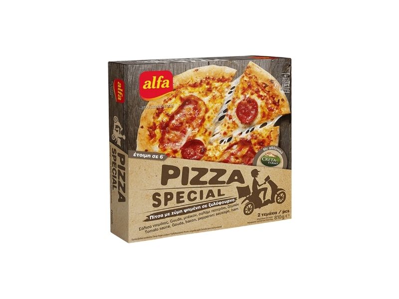 ΟΙΚΟΓΕΝΕΙΑΚΗ ΠΙΤΣΑ SPECIAL ALFA 6X800gr