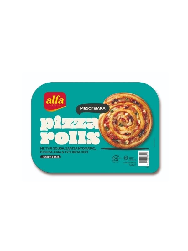 PIZZA ROLLS ΜΕΣΟΓΕΙΑΚΑ 540g ALFA