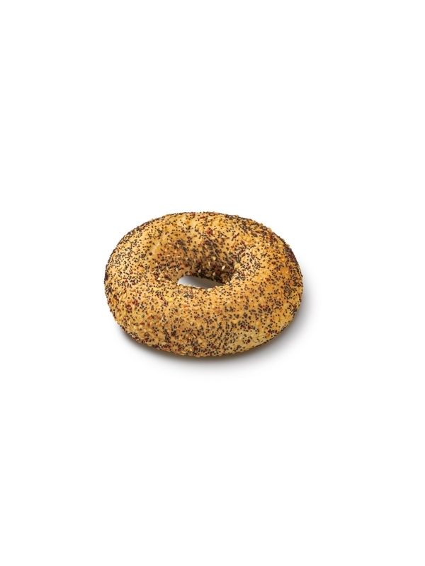 Bagel poppy leaven 90grΧ40τεμ ΖΕΩ