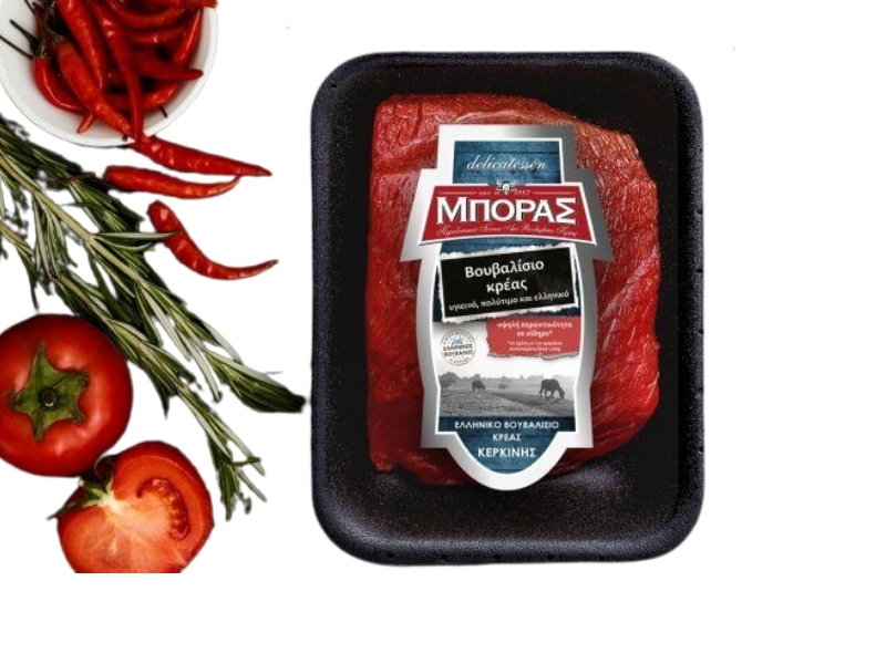 Βουβαλίσιο φιλέτο άνευ οστού Ελληνικό ΚΤΨ 1,5kg ΜΠΟΡΑΣ