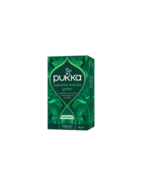 PUKKA ΦΑΚΕΛΑ ΒΙΟ SUPΡΕΜΕ MATCHA GRΕΕΝ 4X20τεμ