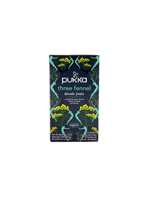 PUKKA ΦΑΚΕΛΑ ΒΙΟ 3 FENNEL 4X20τεμ