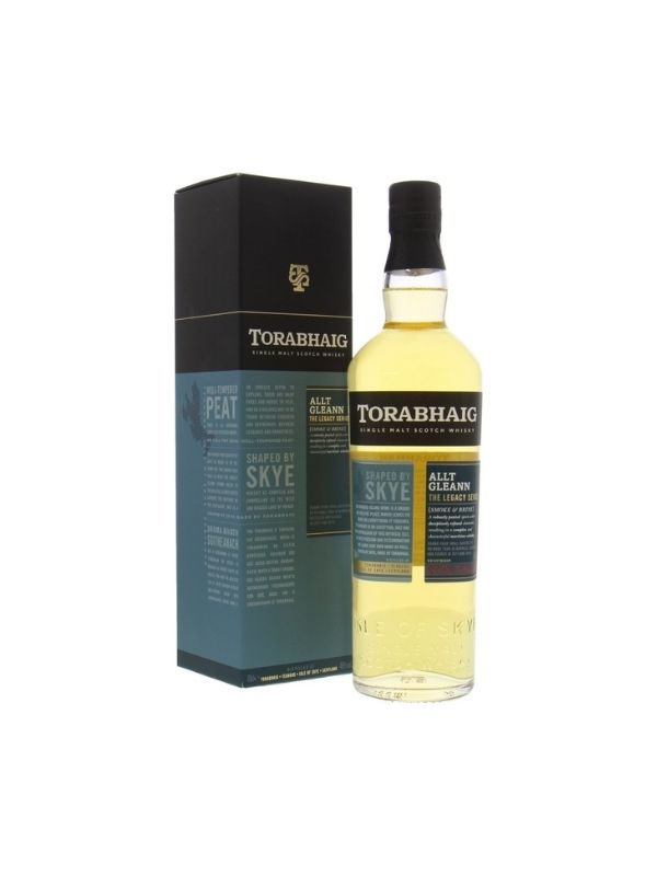 Torabhaig whiskey legacy allt gleann single mat 70cl 46%