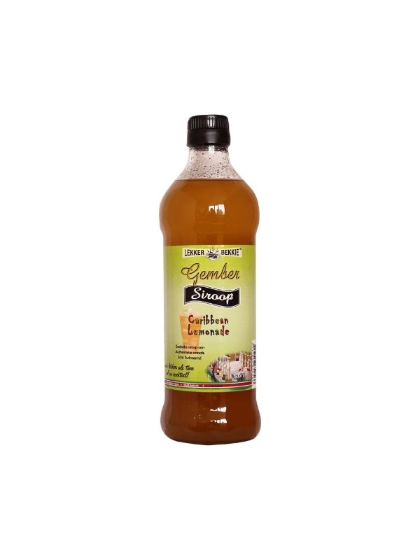 Ginger σιρόπι 500ml LEKKER BEKKIE