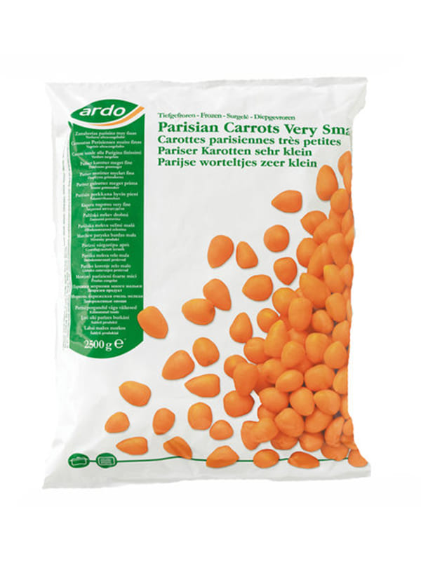 Καρότο parisian 18-24 IQF 10kg ARDO