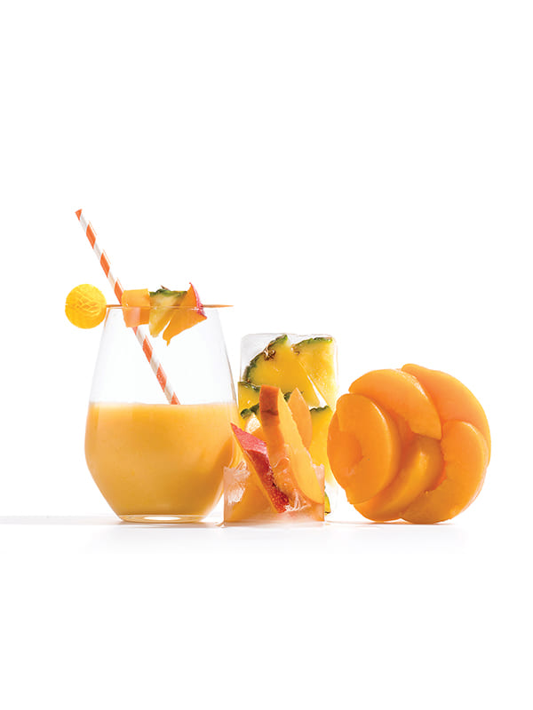 Smoothies-yellow sunrice (mango, ροδάκινο) IQF 140gr