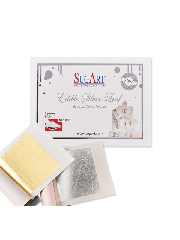 ΒΡΩΣΙΜΟ ΦΥΛΛΟ ΑΣΗΜΙΟΥ 8Χ8cm 1X25φυλλα