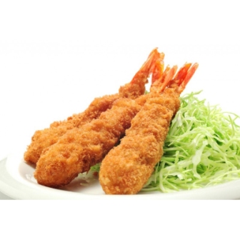 Shrimp Breaded with Panko 12cm Long Raw With Tail (10 pcs) 300gr
