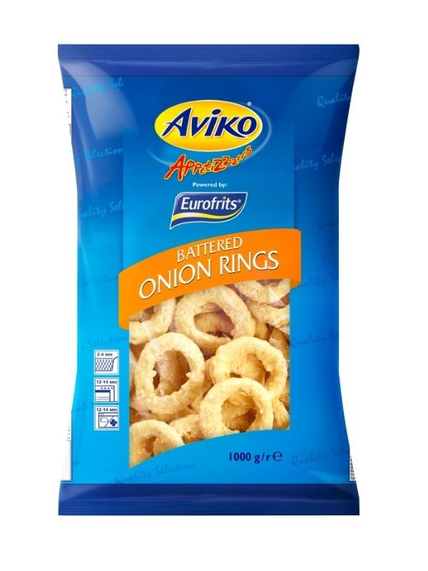 Onion rings 1kg AVIKO