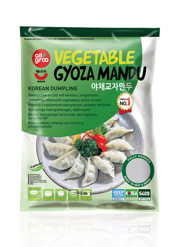 Gyoza dumpling with vegetable Allgroo 540g ALGROO