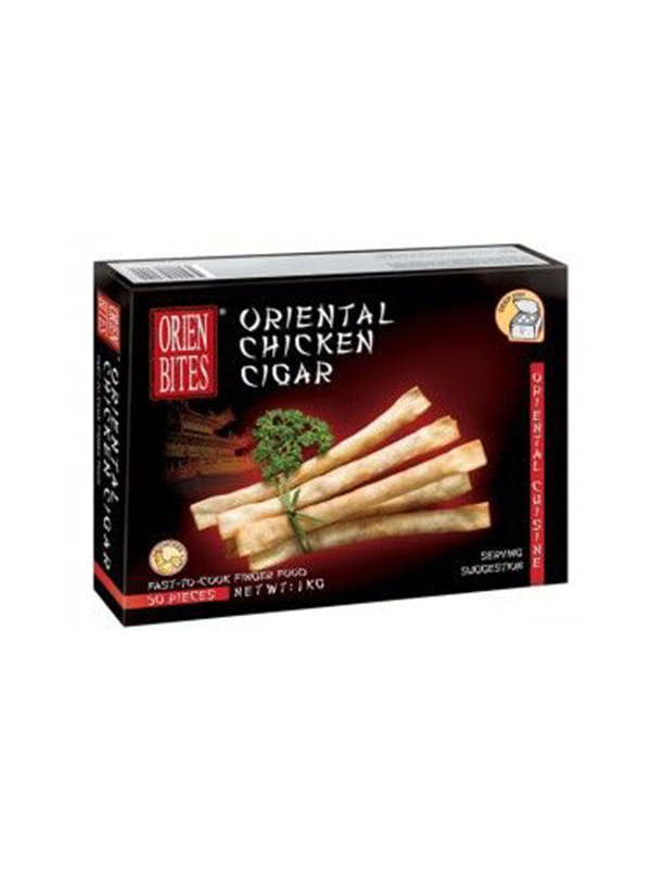 Oriental chicken cigar (50pcs) Orien Bites 1kg