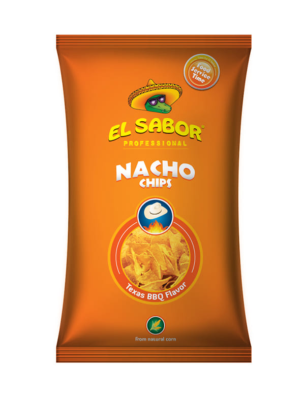 Nacho chips bbq 12pcs EL SABOR