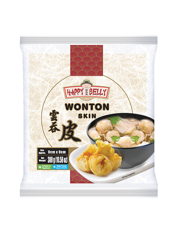 Wonton pastry 90mm (30shts) 300gr