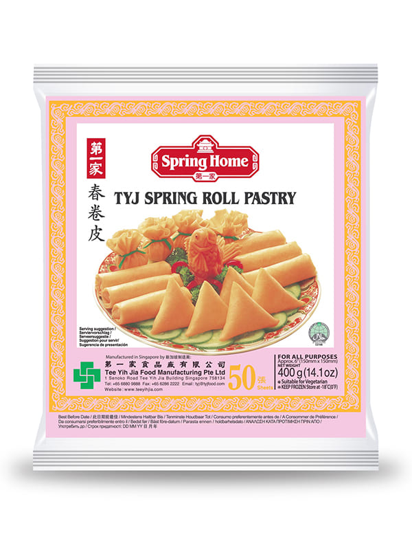 Spring roll wrappers 150mm (50shts) 400g