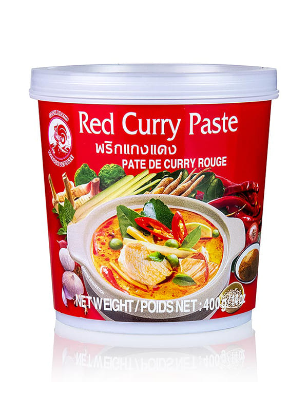 Curry paste red 400g COCK BRAND