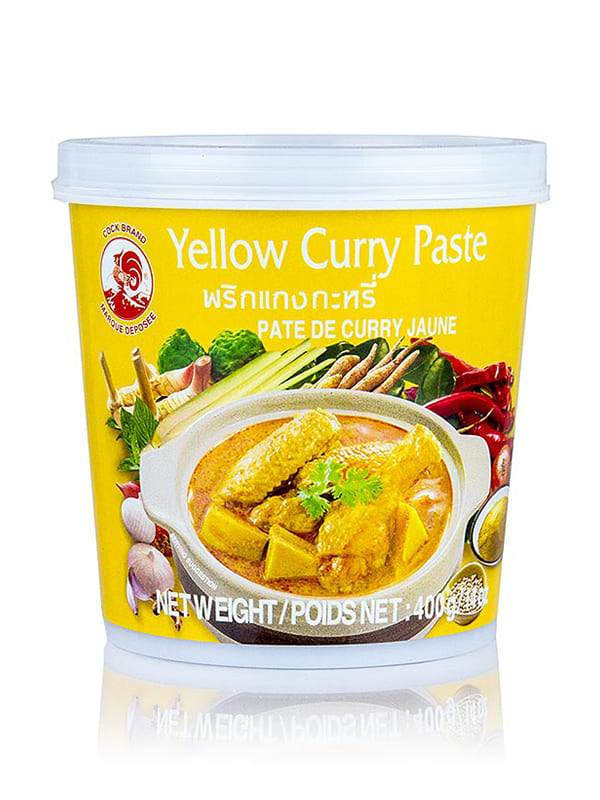 Curry paste yellow 400g COCK BRAND