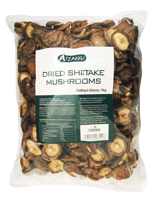 Dried mushroom shitake (M) Mountains 1kg