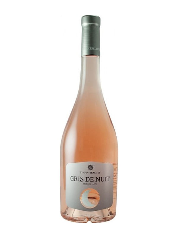 Gris de Nuit Μοσχοφίλερο ροζέ 750ml ΤΣΕΛΕΠΟΣ