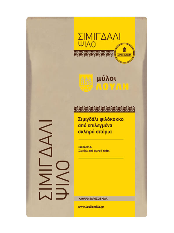 Σιμιγδάλι ψιλό 25kg ΜΥΛΟΙ ΛΟΥΛΗ