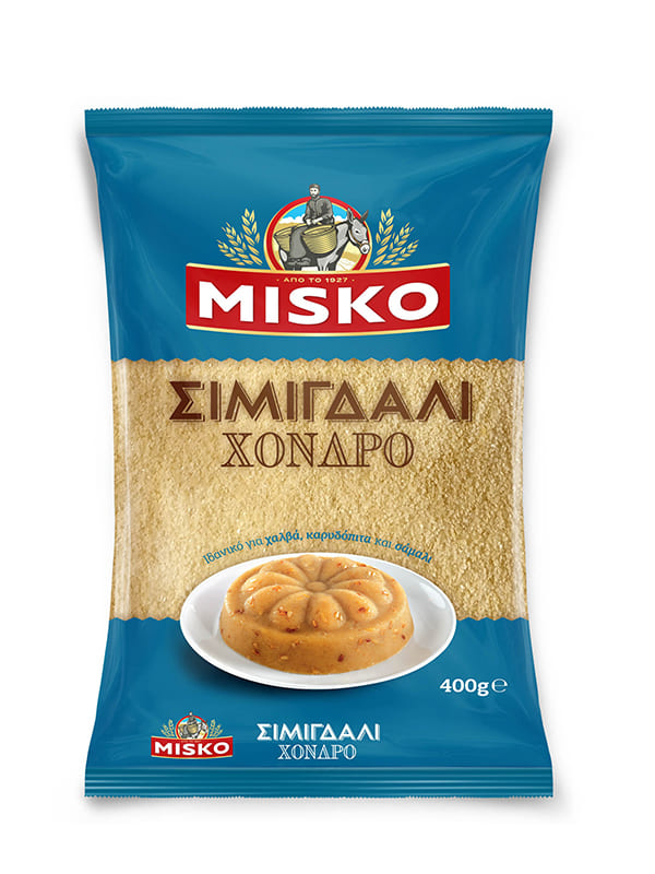 Σιμιγδάλι χονδρό  400g MISKO