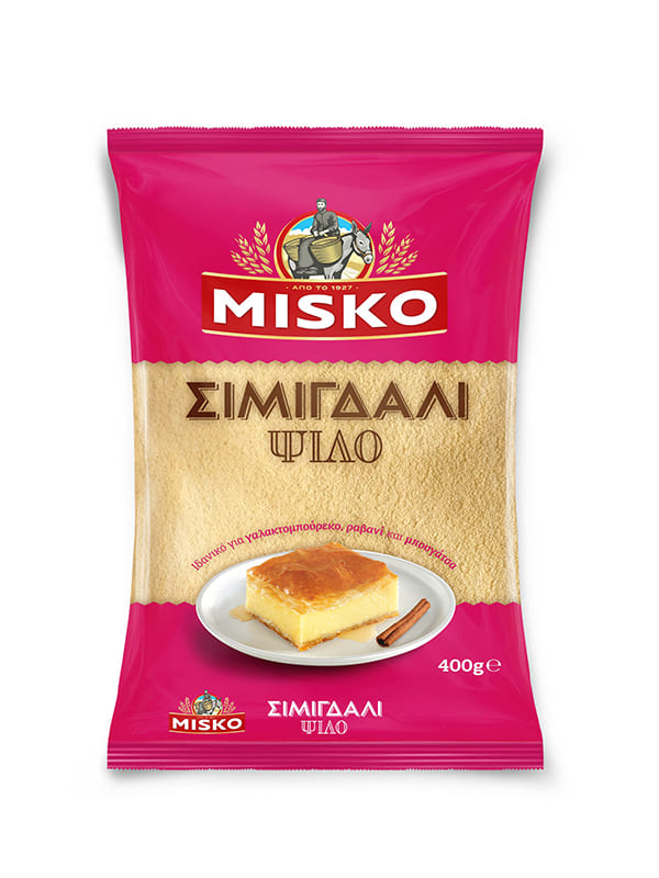 Σιμιγδάλι ψιλό 400g MISKO