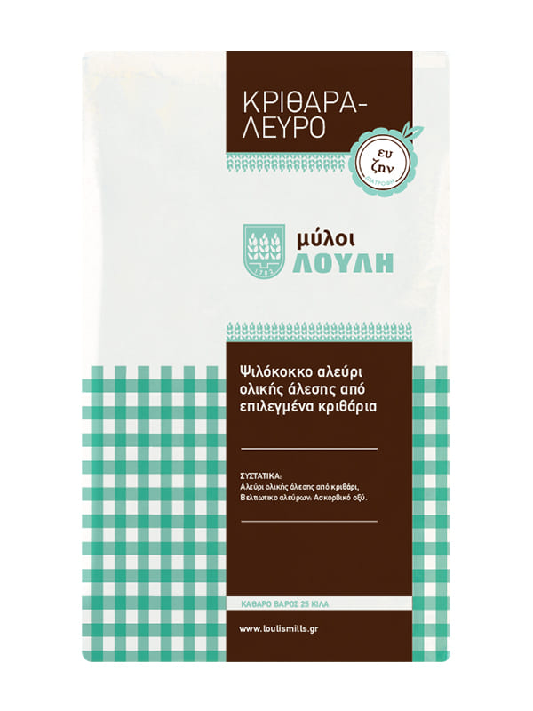 Κριθαράλευρο 25kg ΜΥΛΟΙ ΛΟΥΛΗ