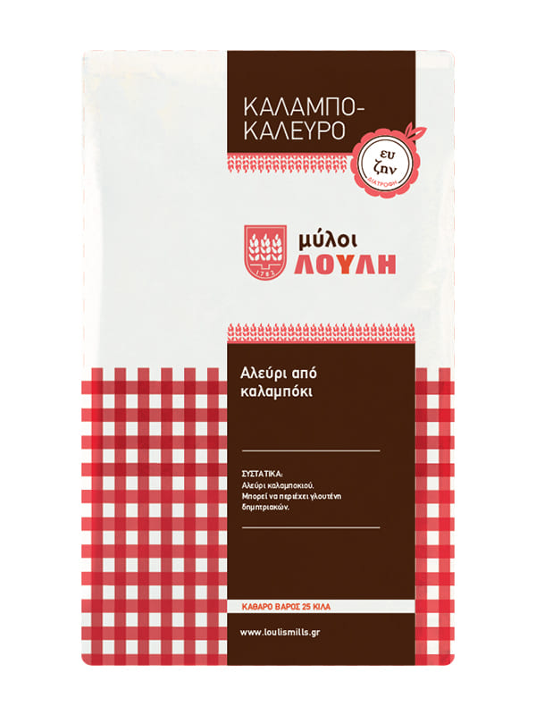 Καλαμποκάλευρο 25kg ΜΥΛΟΙ ΛΟΥΛΗ