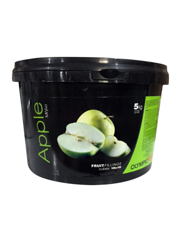 Μήλο κύβοι γέμιση 10x10 5kg OLYMPIC FOODS