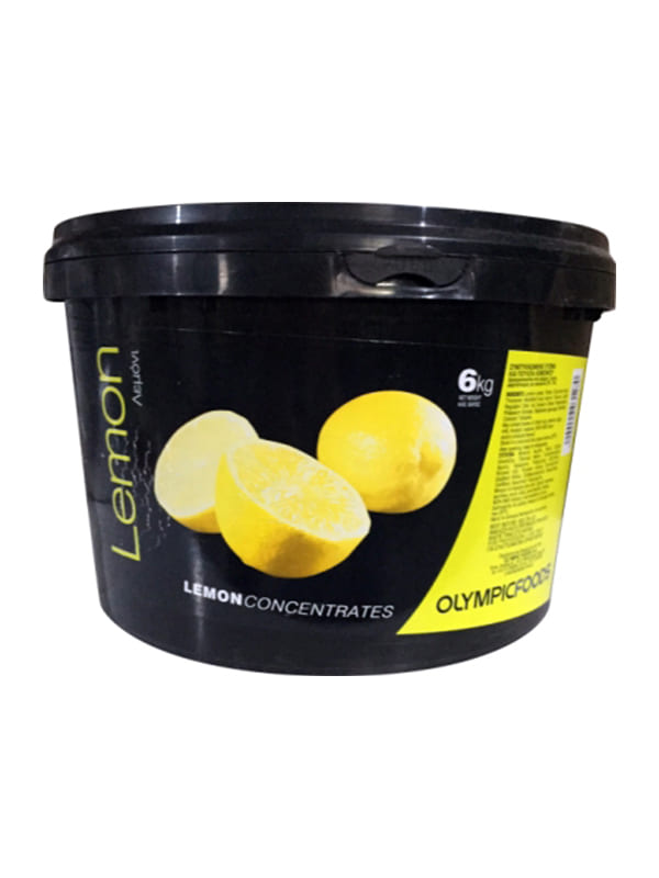 Lemon concetrate (συμπύκνωμα) 6kg OLYMPIC FOODS