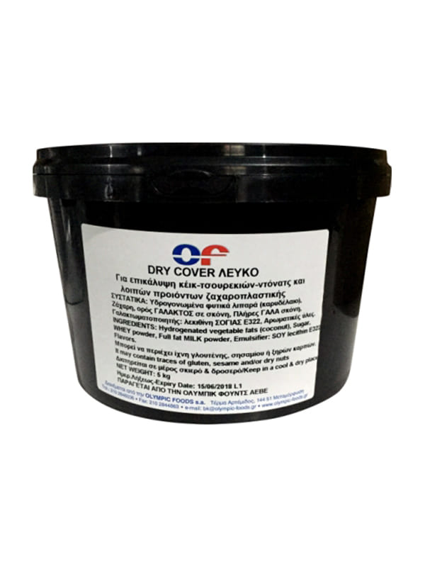 Drycover white 5kg OLYMPIC FOODS