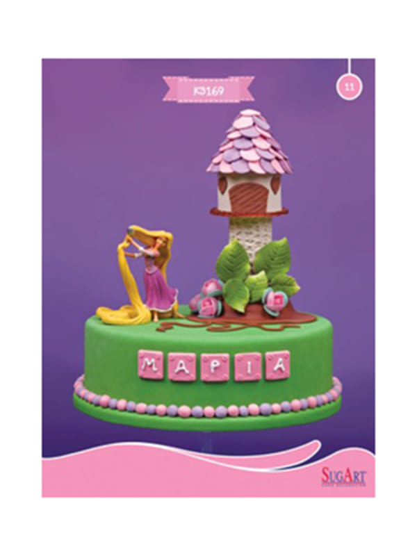 ΚΙΤ 011 RAPUNZEL ΜΕ ΖΑΧΑΡΩΤΟ ΚΑΣΤΡΟ