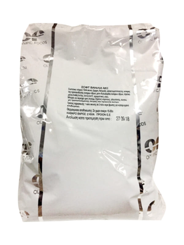 Soft βανίλια mix 2kg OLYMPIC FOODS