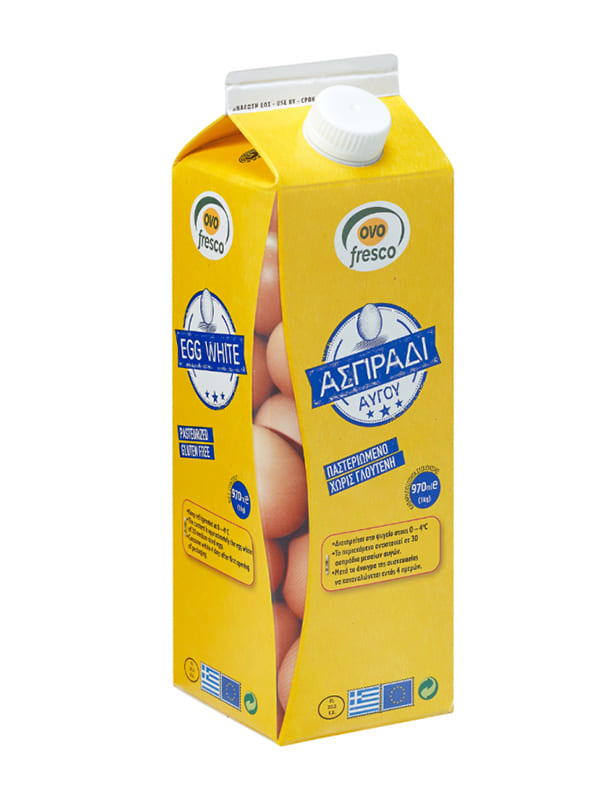 Παστεριωμένο ασπράδι αβγού purepak 1kg