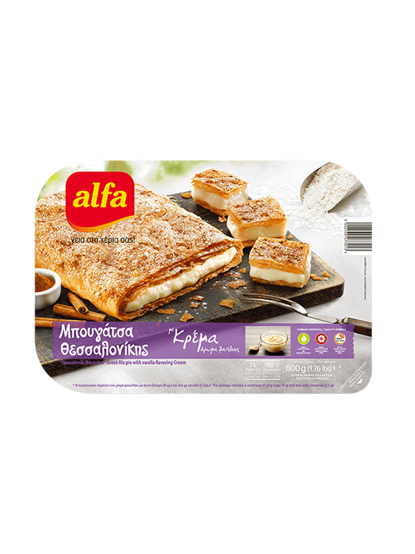 Μπουγάτσα κρέμα 22X560g ALFA