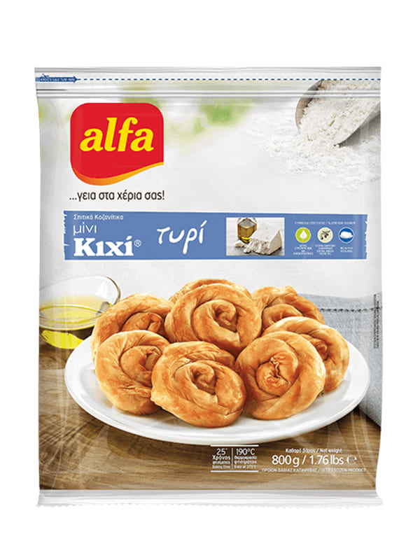 ΚΙΧΙ mini με τυρί νέο 5X2kg ALFA