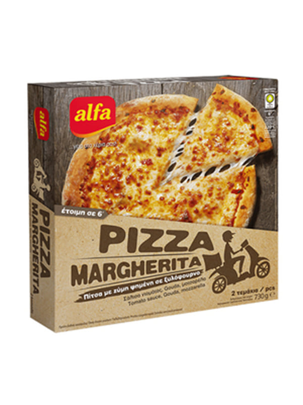 Πίτσα μαργαρίτα 730g ALFA
