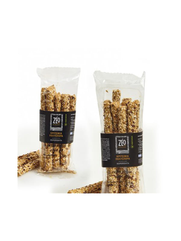 Display κριτσίνια πολύσπορο 4Χ(10τεμΧ60g) ΖΕΩ