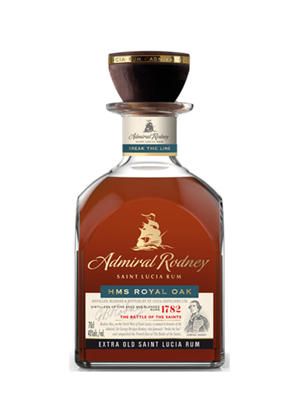 Chairmans admiral rodney rum royal oak 70cl 40%