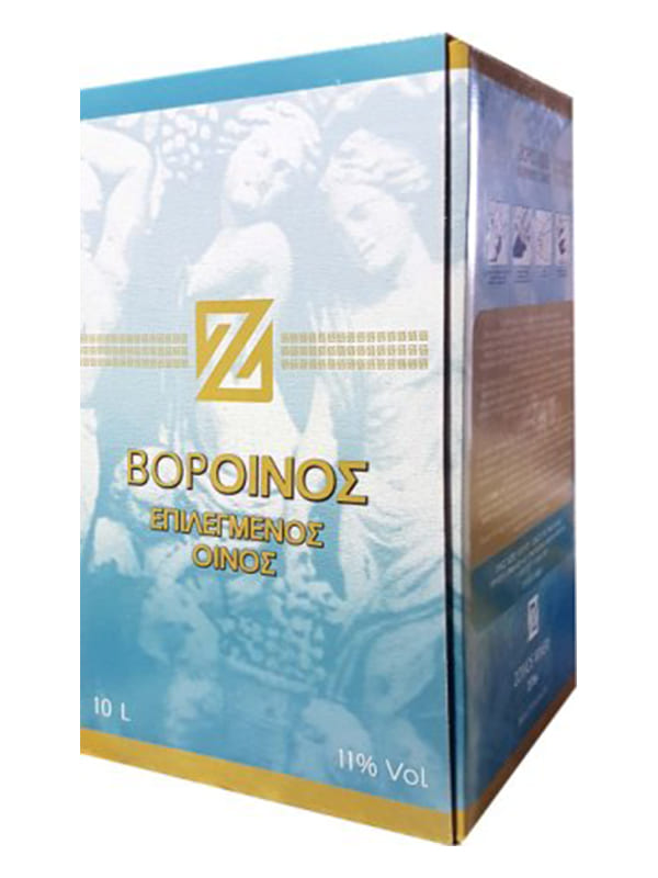Ερυθρός ξηρός παραδοσιακός Βοροινος 20lt Zoinos Winery