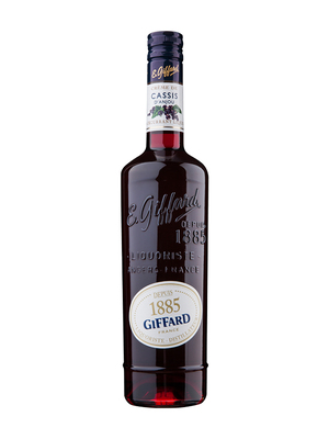 Liquer creme de cassis d'anjou (blackcurrant) Giffard 700ml 16%