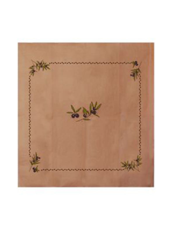 Τραπεζομάντηλο 1χ1 ελιά καφέ Regina 200τεμ