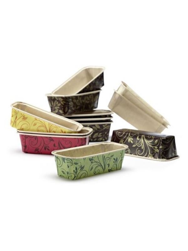 Κέικ χάρτινη φόρμα κόκκινη 199χ73χ62 (8019962GL) 780τεμ