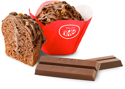 Muffin Kit Kat Artizan 80gr