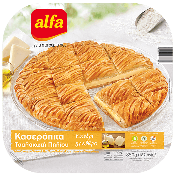 Κασερόπιτα τσαλακωτή Πηλίου 850g ALFA