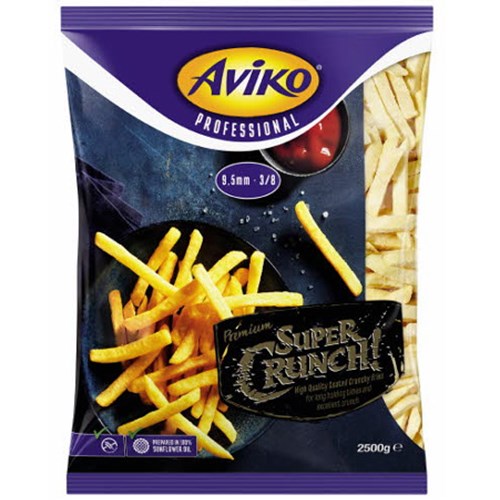 Aviko προτηγανισμένες πατάτες super Crunch 9.5x9.5 2.5kg