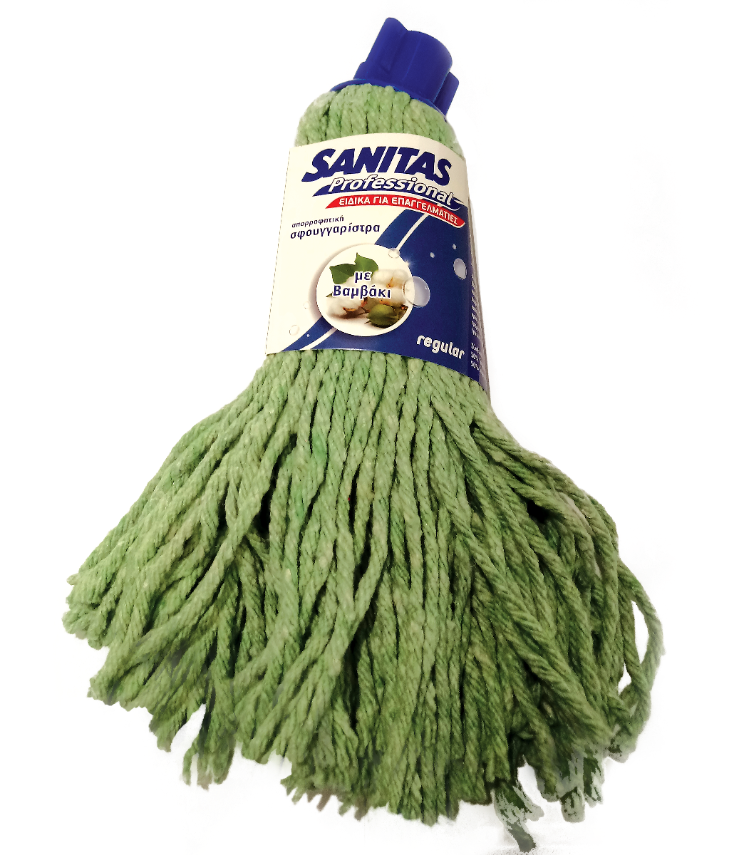 Σφουγγαριστρα με νήμα πράσινη Sanitas 275gr
