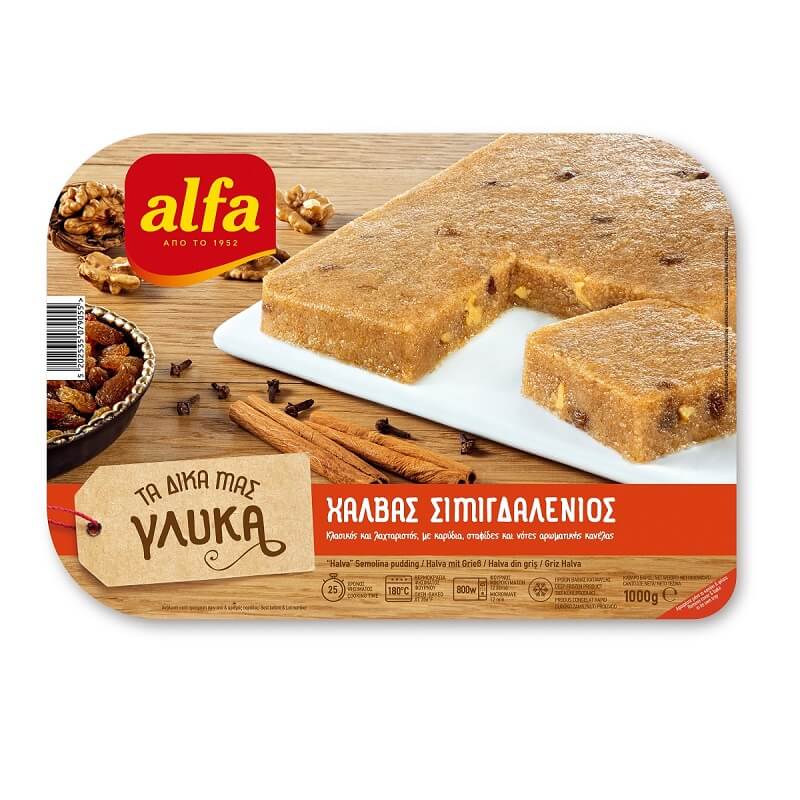 Χαλβάς σιμιγδαλένιος Alfa 1kg
