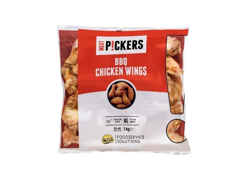 Chicken wings BBQ MG 1kg McCain